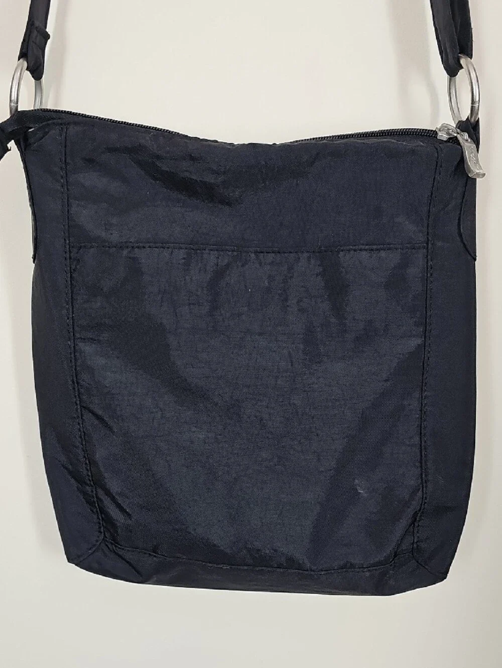 Baggallini Nylon Flap Crossbody Shoulder Bag Purse Travel Organizer Everyday